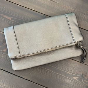 Sole Society Clutch with animal print inside